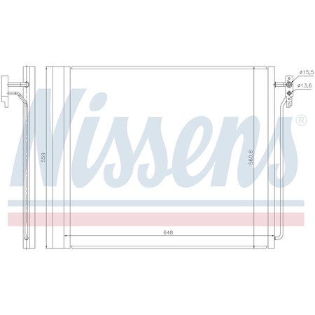 NISSEN Condenser, 940343 940343